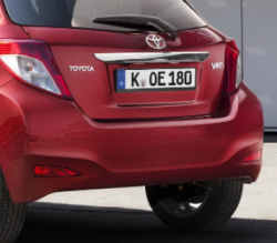 Pare chocs arrière Toyota Yaris